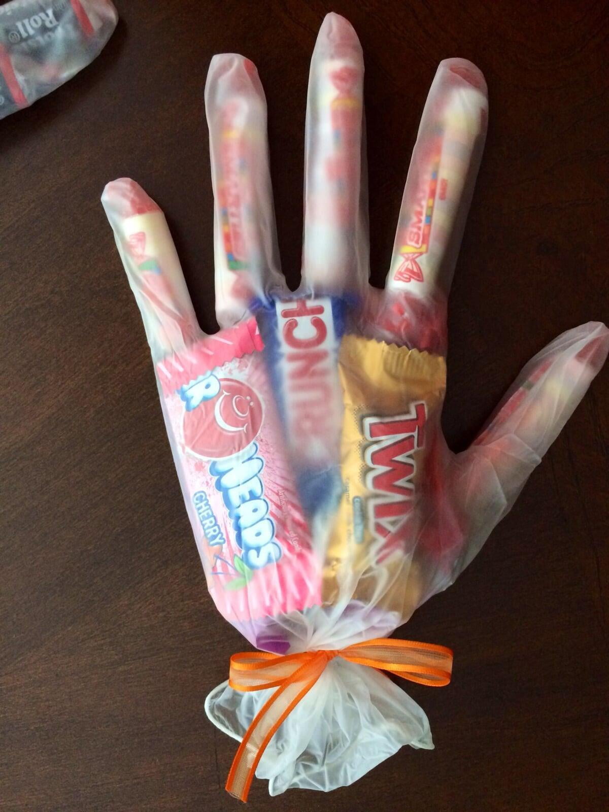 medical glove Halloween ideas 